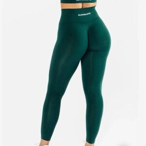 Alphalete amplify dark Green Leggings
